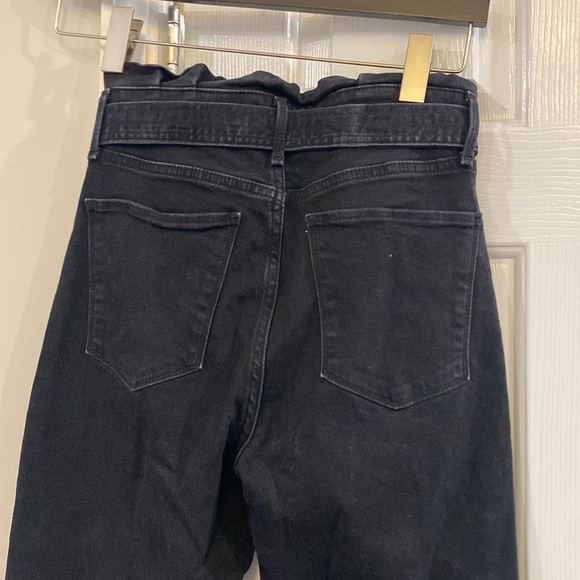 Abercrombie Black ultra high rise ankle skinny jeans - Picture 4 of 5